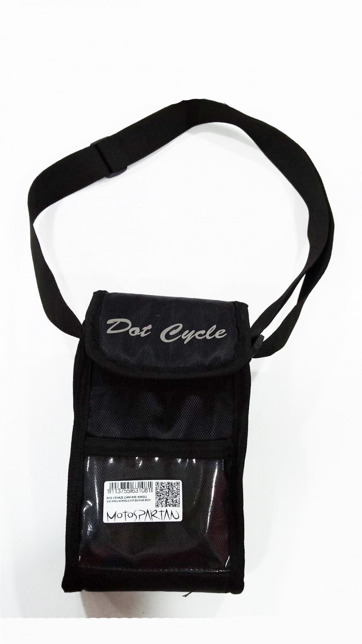 Motospartan Dc Pos Cihazı Çantası Askılı 24cmx14cmx11cm Büyük Boy
