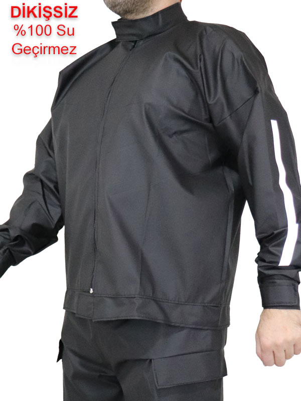 Motospartan Pvc Yağmurluk Takım Prıme Model (bahçıvan Tipi Askılı Pantolon Ve Mont)