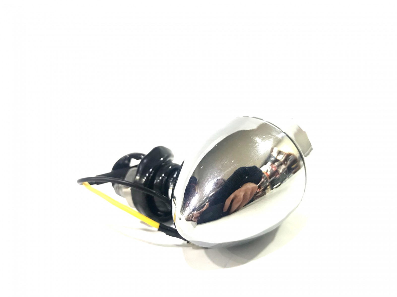 Motospartan Sinyal Takımı Chopper Motosiklet Swn136 Krom - Kafesli - Metal - Kırmızı Camlı