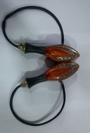 Motospartan Sinyal Takımı Led Sarı Işık Üçgen