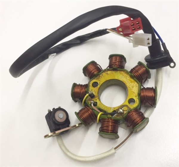 Motospartan Stator Tvs Rtr Apache 180 8 li