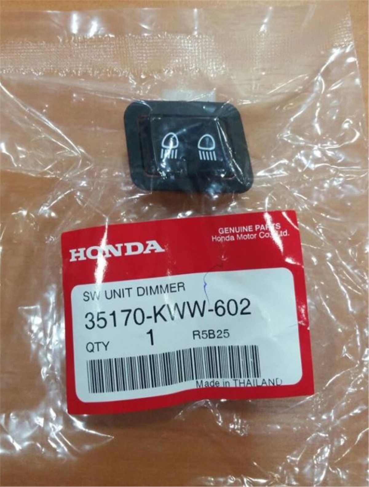 Motospartan Uzun Kısa Sellektör Düğmesi Orj Honda Dıo 2021 Pcx 125 150 2011-2017