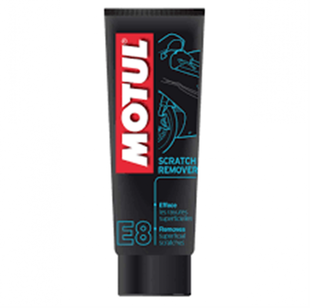 Motul Çizik Yok Edici Solüsyon - Tüm Boyalı Ve Vernikli Yüzeyler İçin Kask Grenaj Vb. 100ml E8