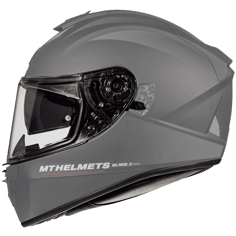 Mt Blade 2 Sv Solıd A2 Kapalı Kask Gls Mat Tıtanıum Kask X-small