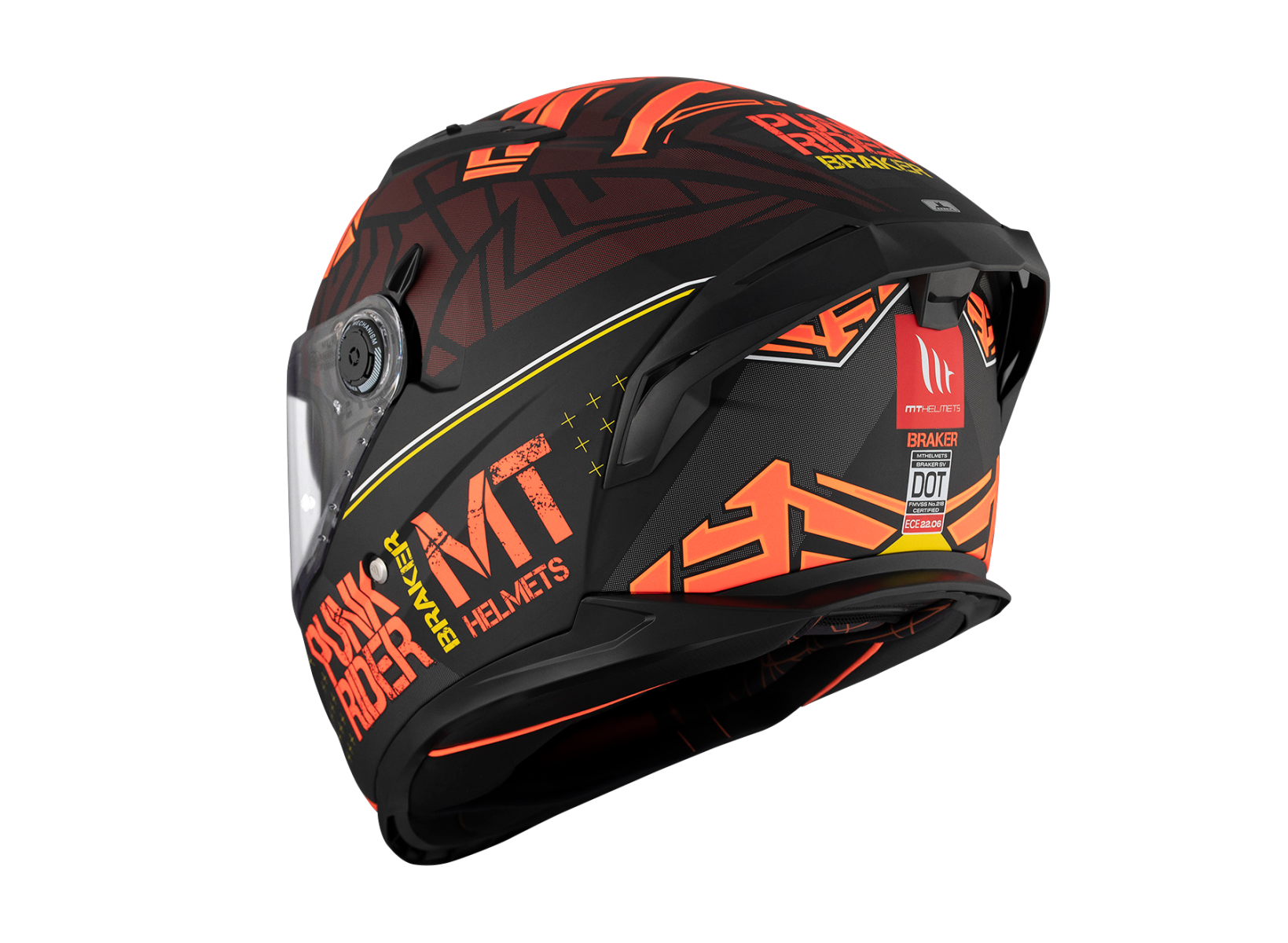 Mt Braker Sv Punk Rıder B5 Kapalı Kask Mat