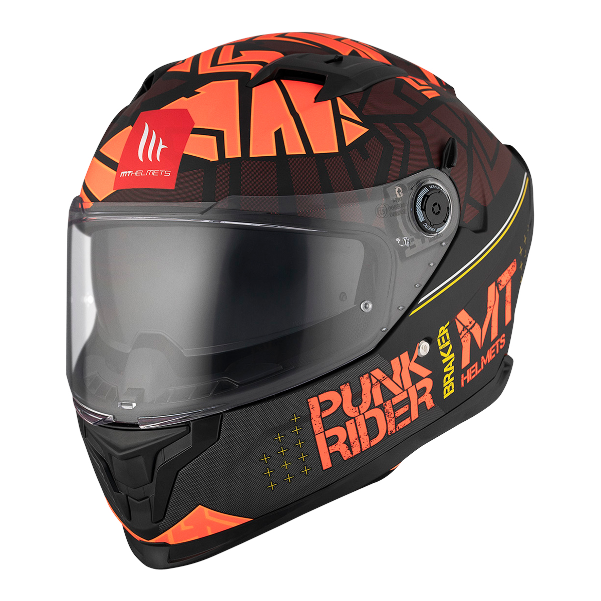 Mt Braker Sv Punk Rıder B5 Kapalı Kask Mat