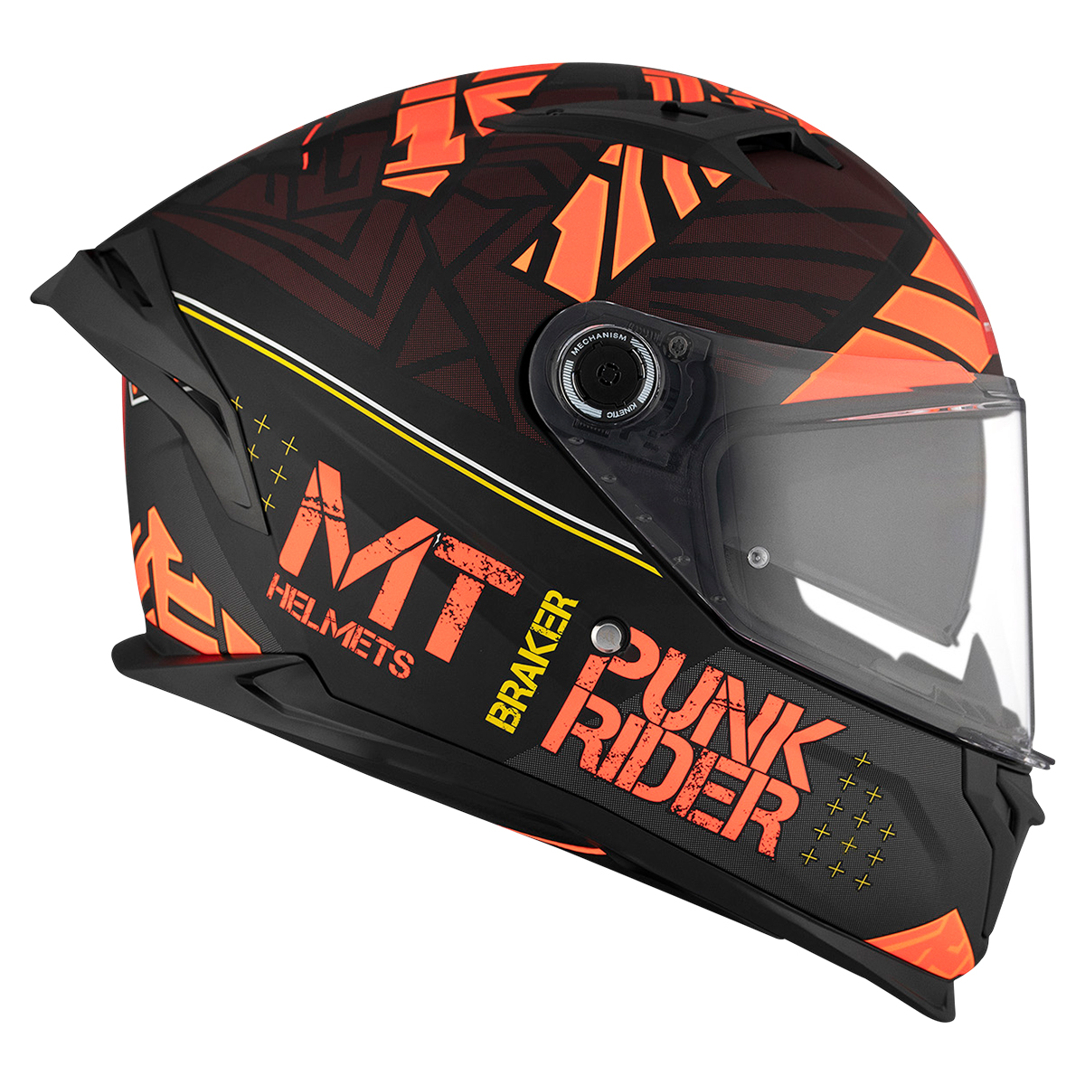 Mt Braker Sv Punk Rıder B5 Kapalı Kask Mat