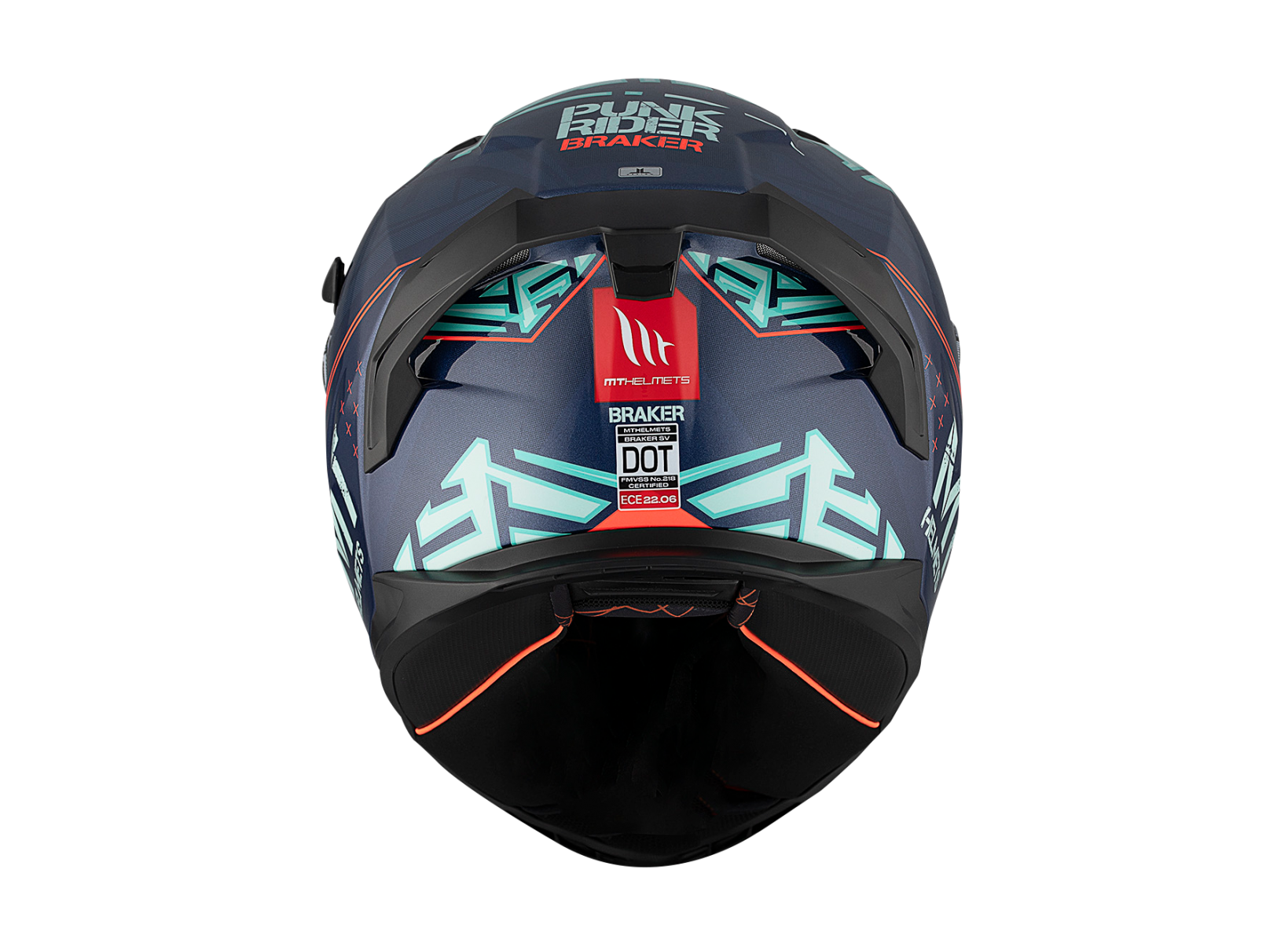 Mt Braker Sv Punk Rıder C7 Kapalı Kask Parlak
