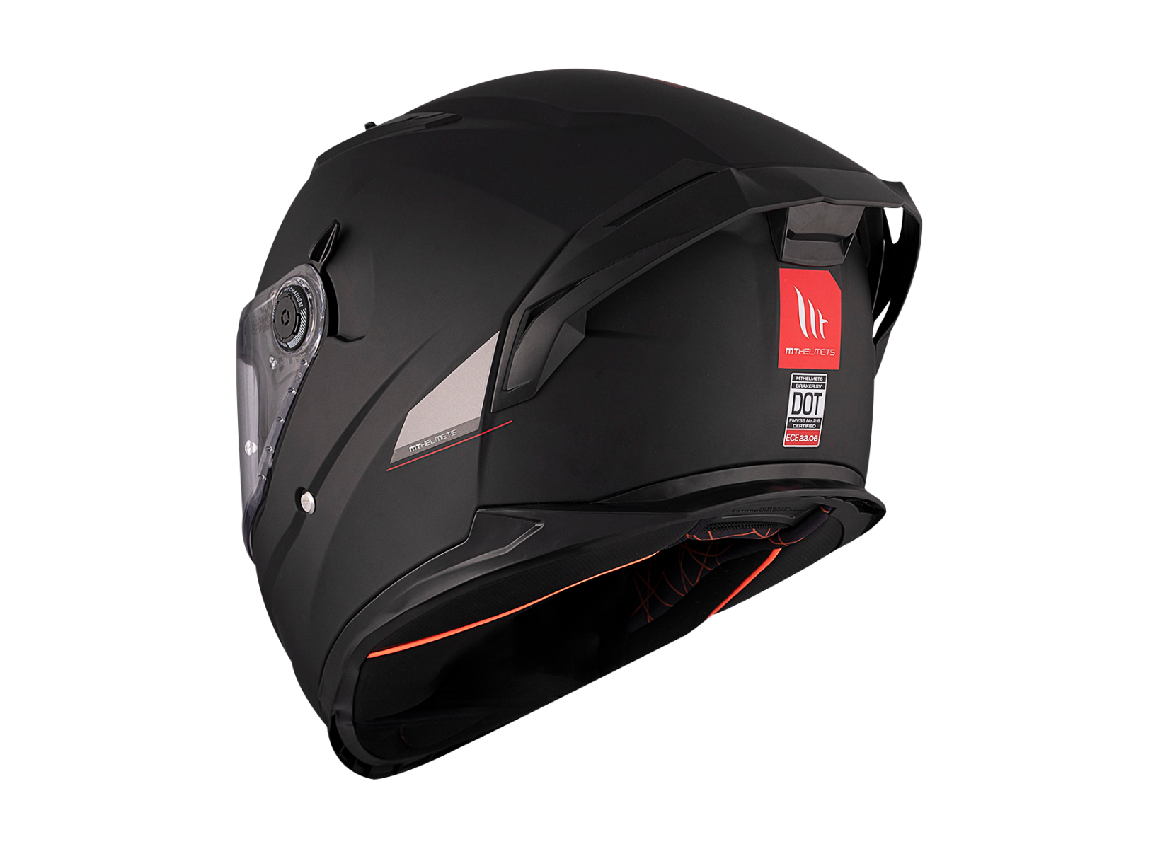 Mt Braker Sv Solıd A1 Kapalı Kask Mat Siyah