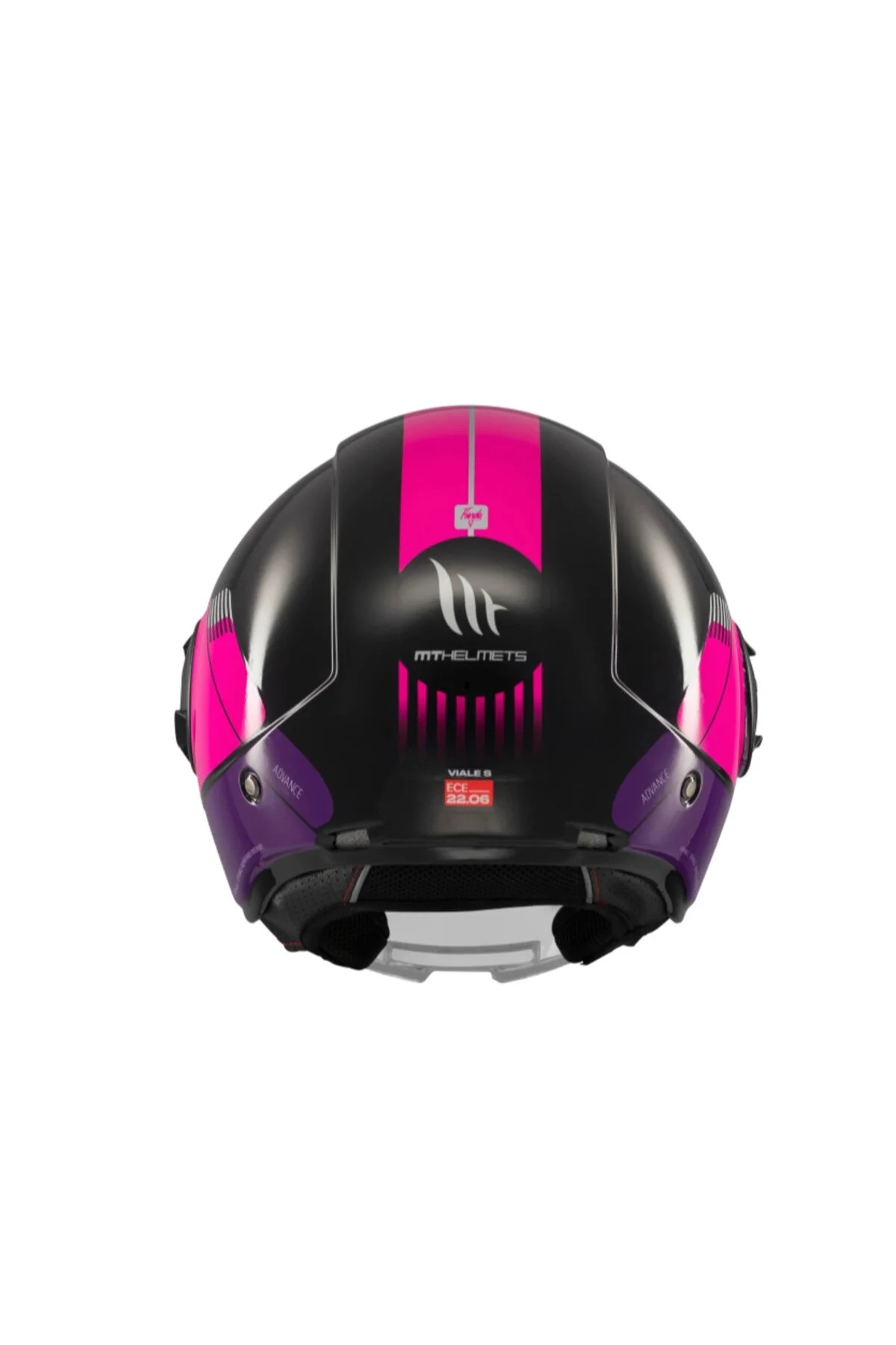 Mt Kask Of502sv B Vıale Sv S Advance B58 Parlak