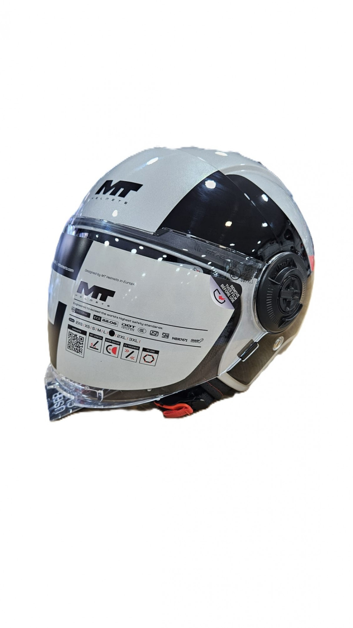 Mt Kask Of502sv B Vıale Sv S Advance C41 Parlak