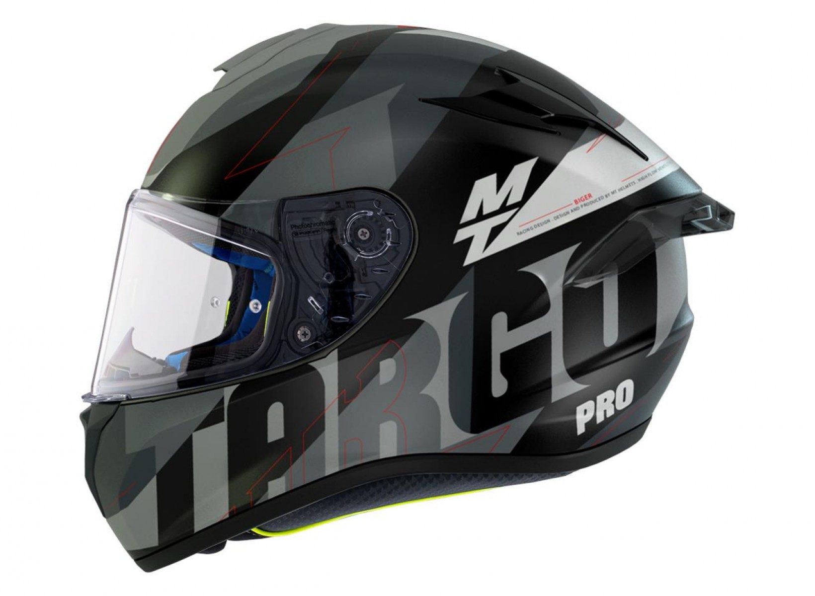 Mt Targo Pro Bıger B0 Kapalı Kask Beyaz MEDIUM