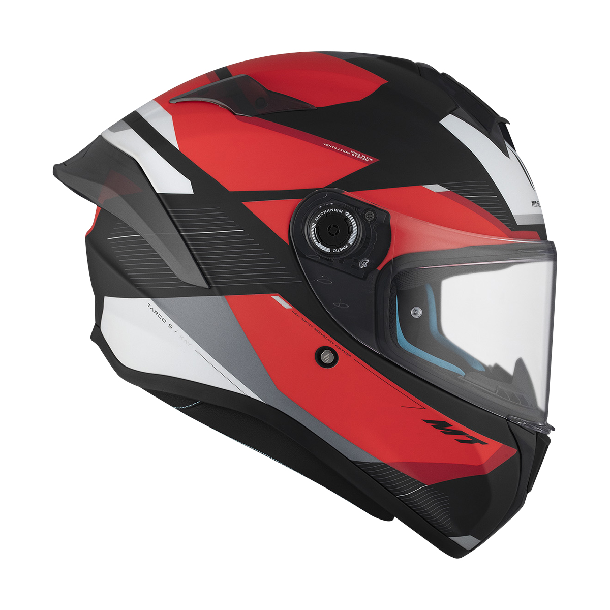 Mt Targo S Kay B5 Kapalı Kask Mat