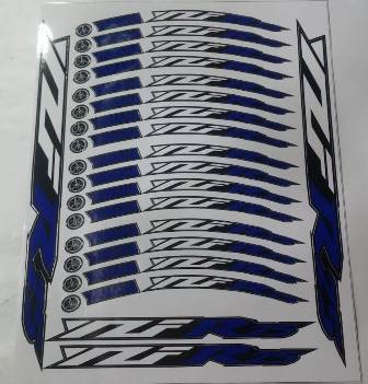 Mts Jant Şeridi Yamaha Yzf-r25 Mavi Beyaz Mts-017