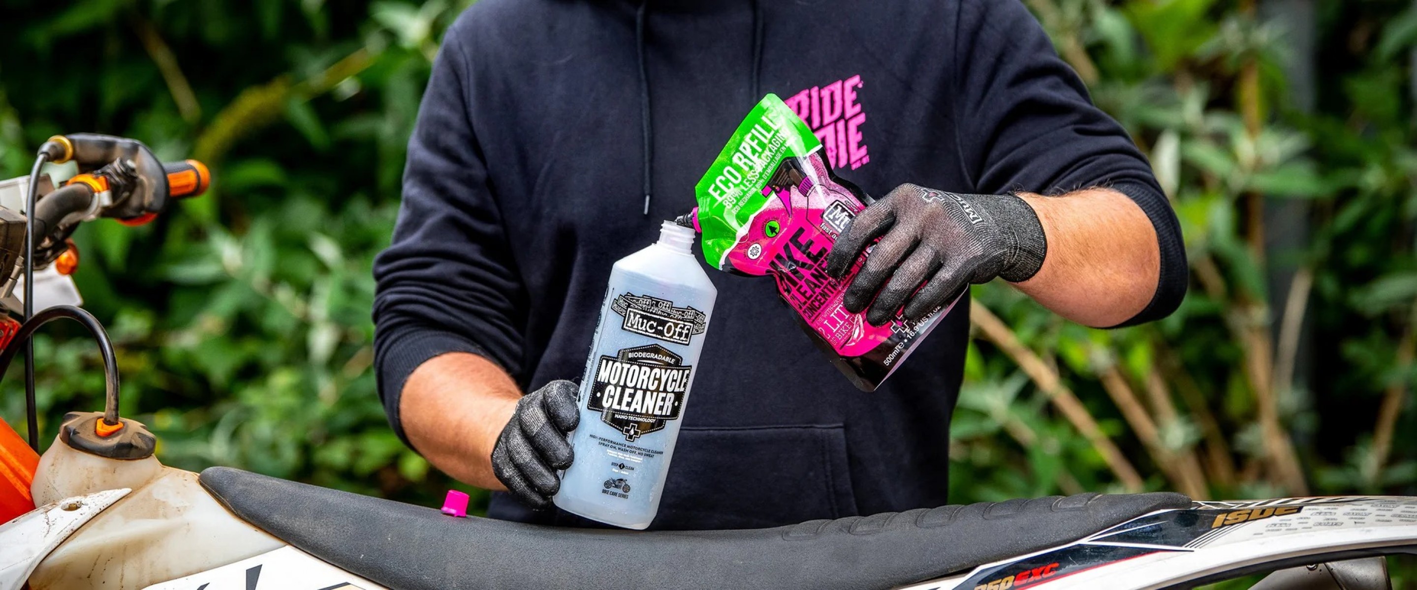 Muc-off Motorsiklet Ve Bisiklet Temizleme Şampuanı Konsantre 500 Ml 20189