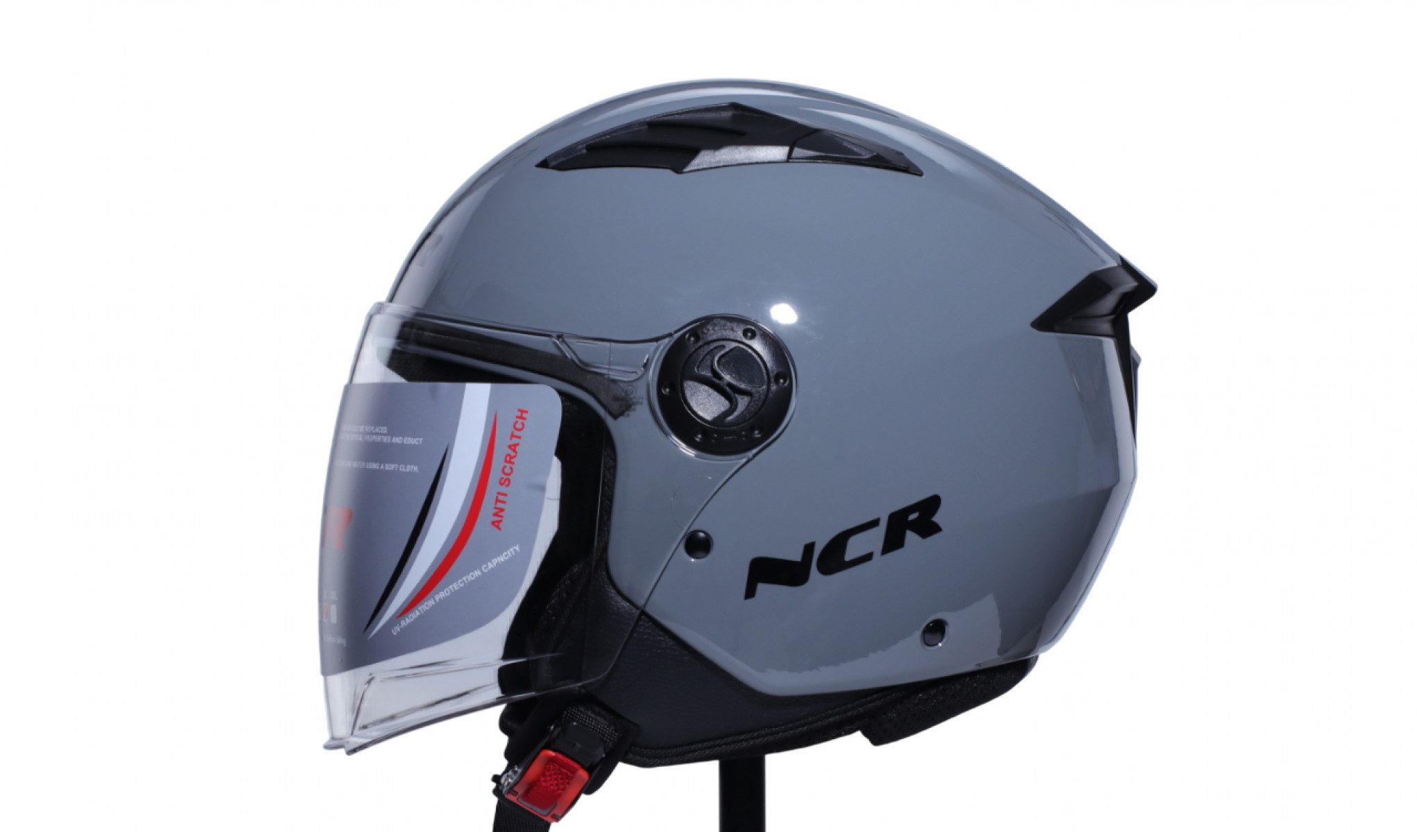 Ncr 236 Yarım Yazlık Kask Nardo Gri