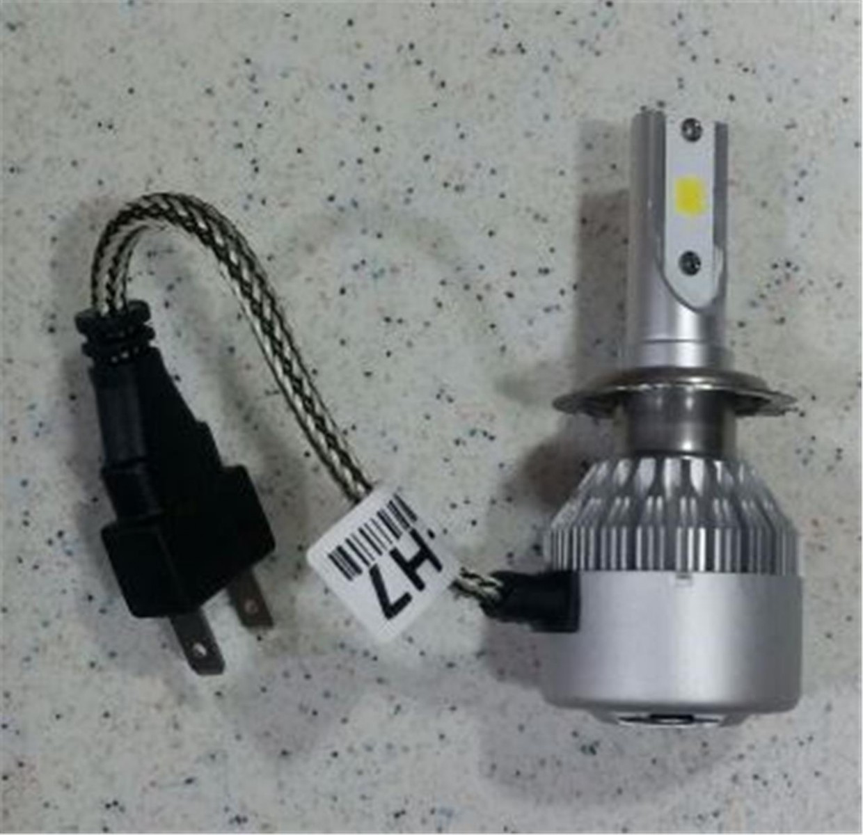 Netex Far Ampulü 1 Adet  Led H7 6500 K Soğutmalı, Fanlı Zenon Beyaz Işık Yamaha X-max 250 Yzf R-25