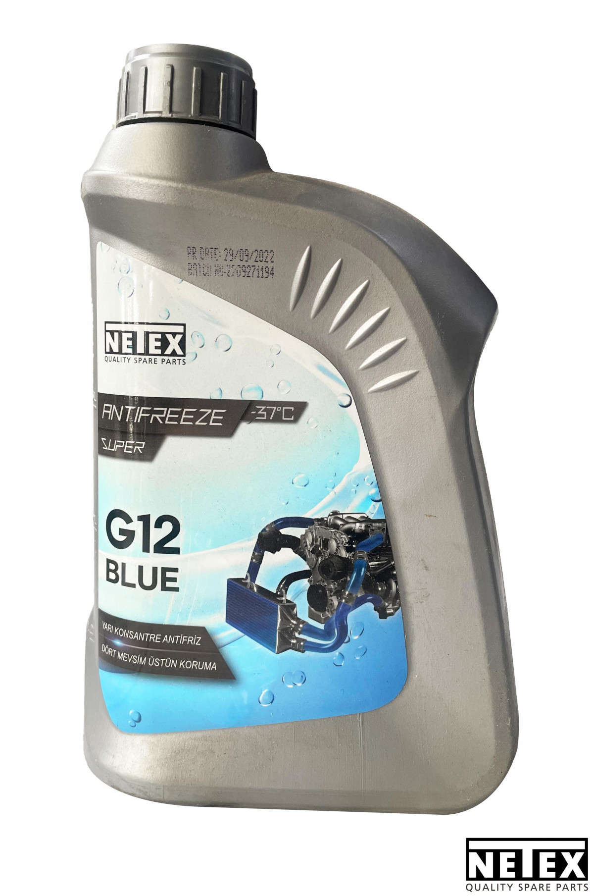 Netex Super Antıfreeze Antifriz Mavi 1lt