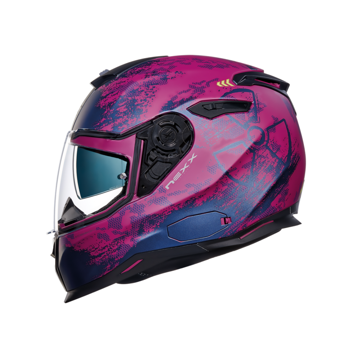 Nexx Sx.100 Toxıc Kapalı Kask Mat Mor