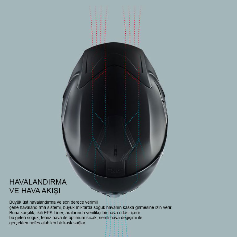 Nexx Sx.100r Skıdder Kapalı Kask Mat Siyah-kırmızı X-SMALL