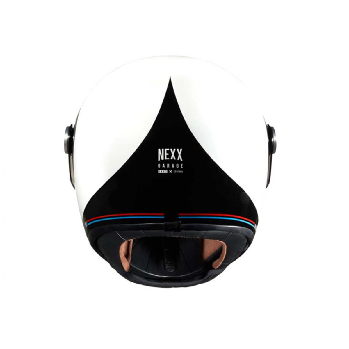 Nexx X.g100r Sputnık Kapalı Kask Beyaz-siyah