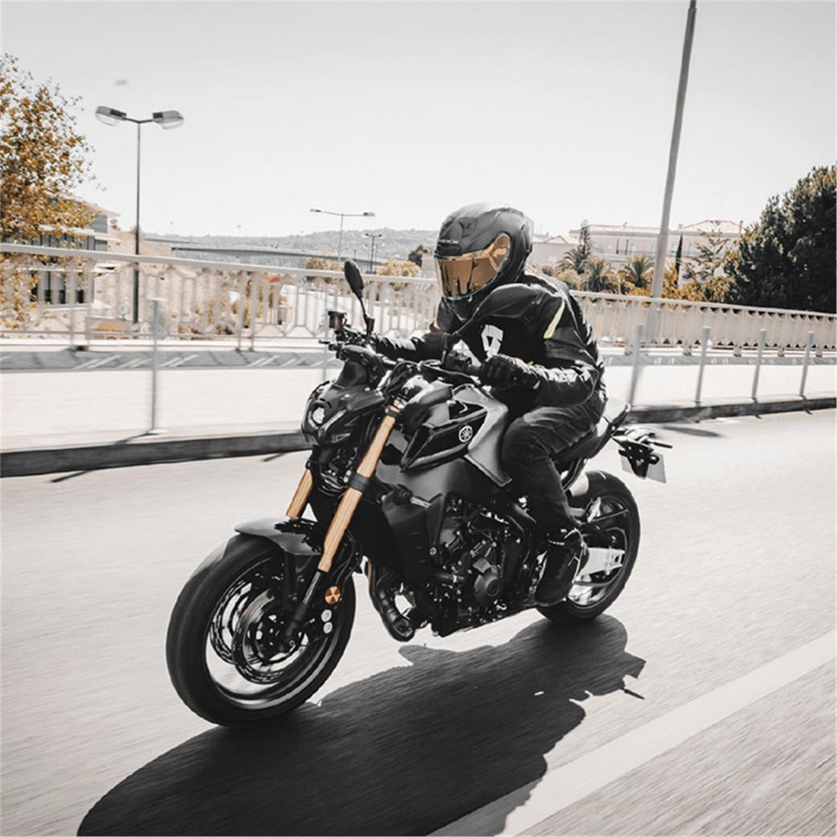 Nexx X.r3r Golden Edıtıon Kapalı Kask Karbon Mat Siyah-sarı