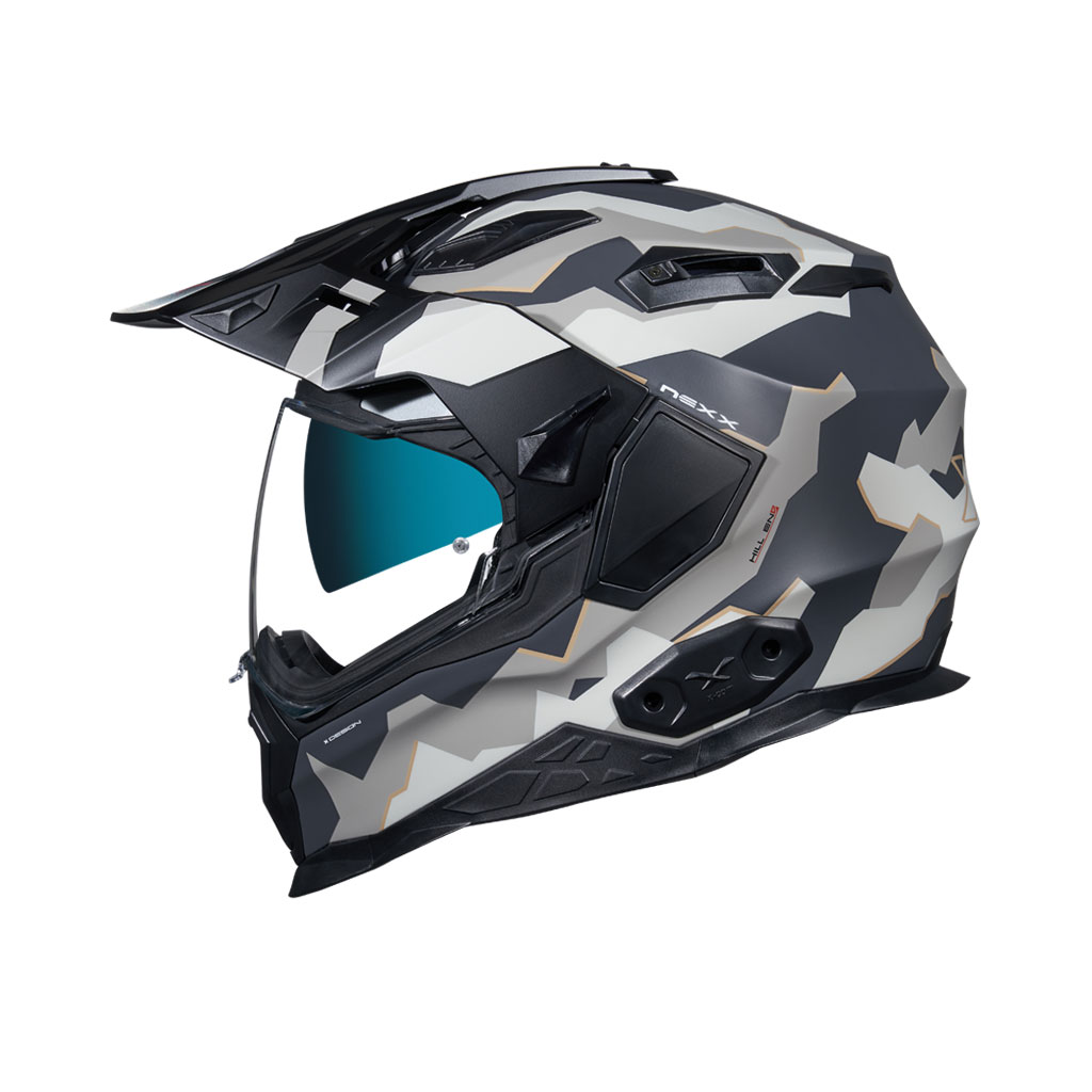 Nexx X.wed 2 Hıll End Kapalı Fiber Kask Mat Gri-kum