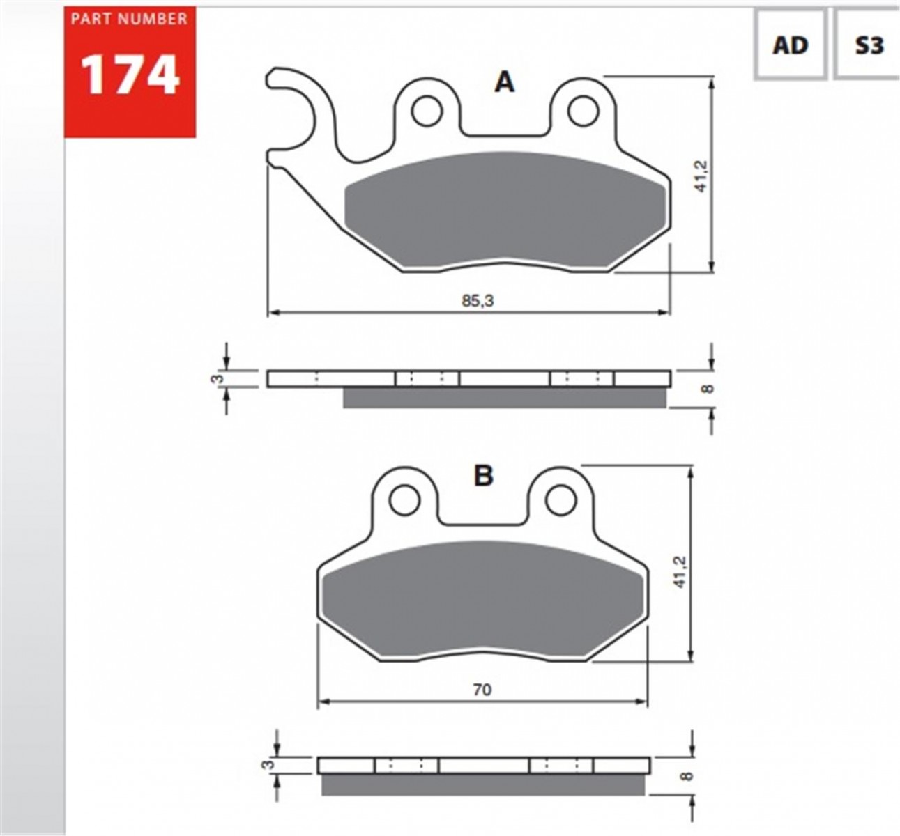 Motospartan Fren Balatası H 1079 (gold 174) Sym Fıddle Iı Hd 200 İ Evo Joyrıde 200 Evo Motospartan Fren Balatası H 1079 (gold 174) Sym Fıddle Iı Hd 200 İ Evo Joyrıde 200 Evo