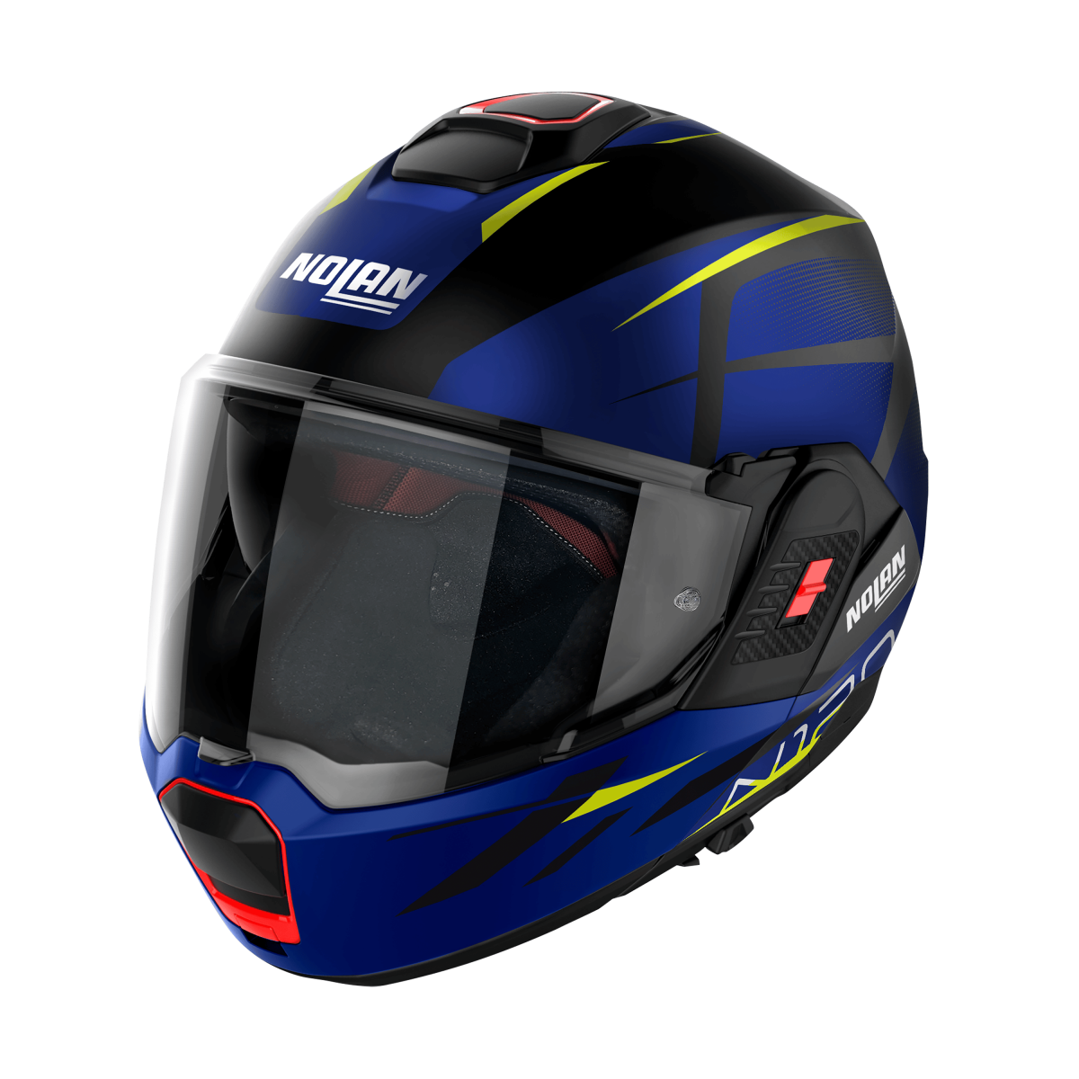 Nolan N120-1 Nıghtlıfe N-com 028 Çene Açılır Kask