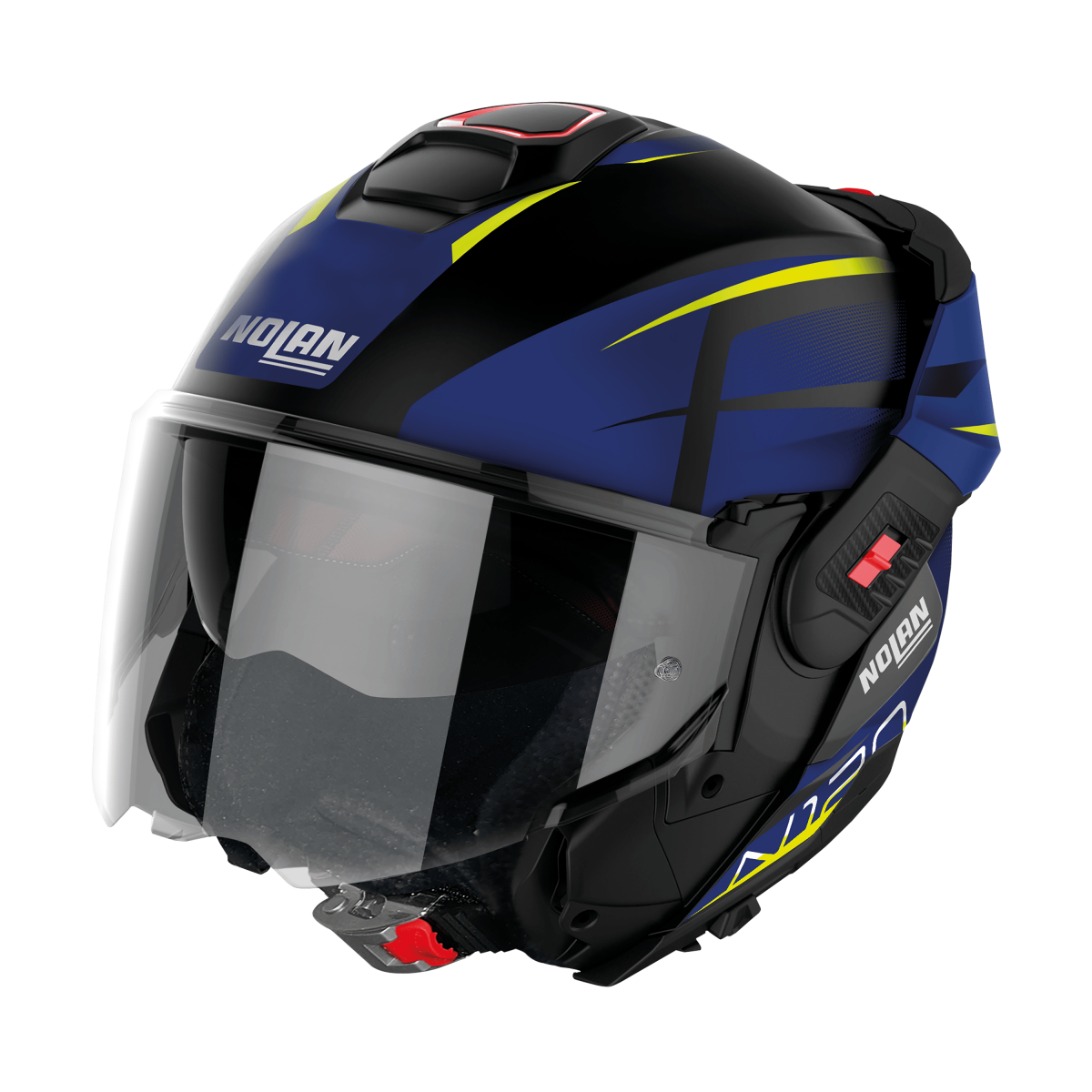 Nolan N120-1 Nıghtlıfe N-com 028 Çene Açılır Kask