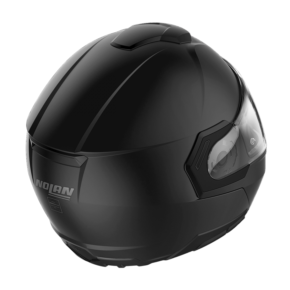 Nolan N90-3 06 Classıc N-com 010 Çene Açılır Kask Mat Siyah SMALL