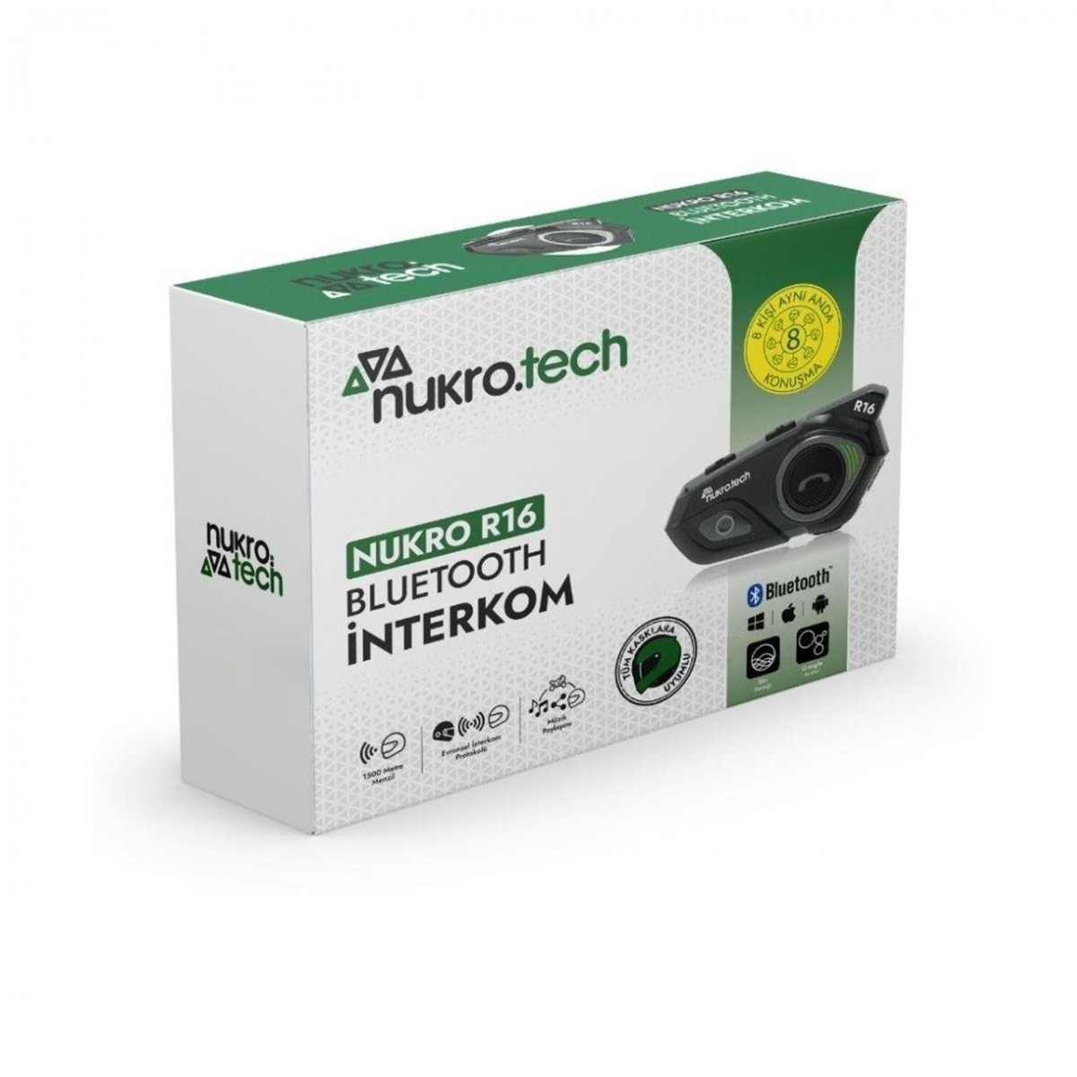 Nukrotech Nukro R16 Bluetooth Intercom
