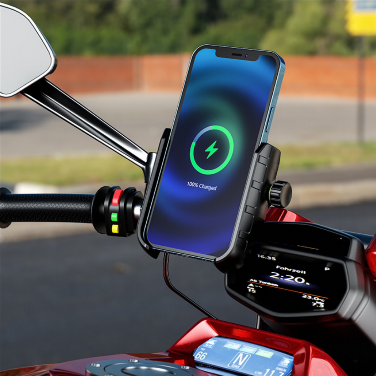 Nukrotech Sf Plus Telefon Tutucu (wıreless (kablosuz) Şarjlı Ve Type C Girişli)