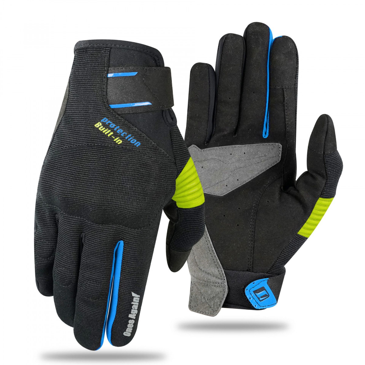 Ones Agaın Mg 12 Yazlık Eldiven Siyah Sarı Ones Agaın Mg 12 Yazlık Eldiven Siyah Sarı