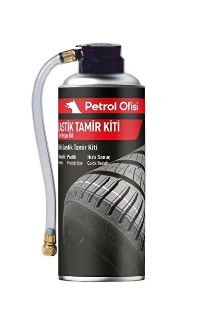 Petrol Ofisi Lastik Tamir Köpüğü Kiti Şişirmeli 450 Ml