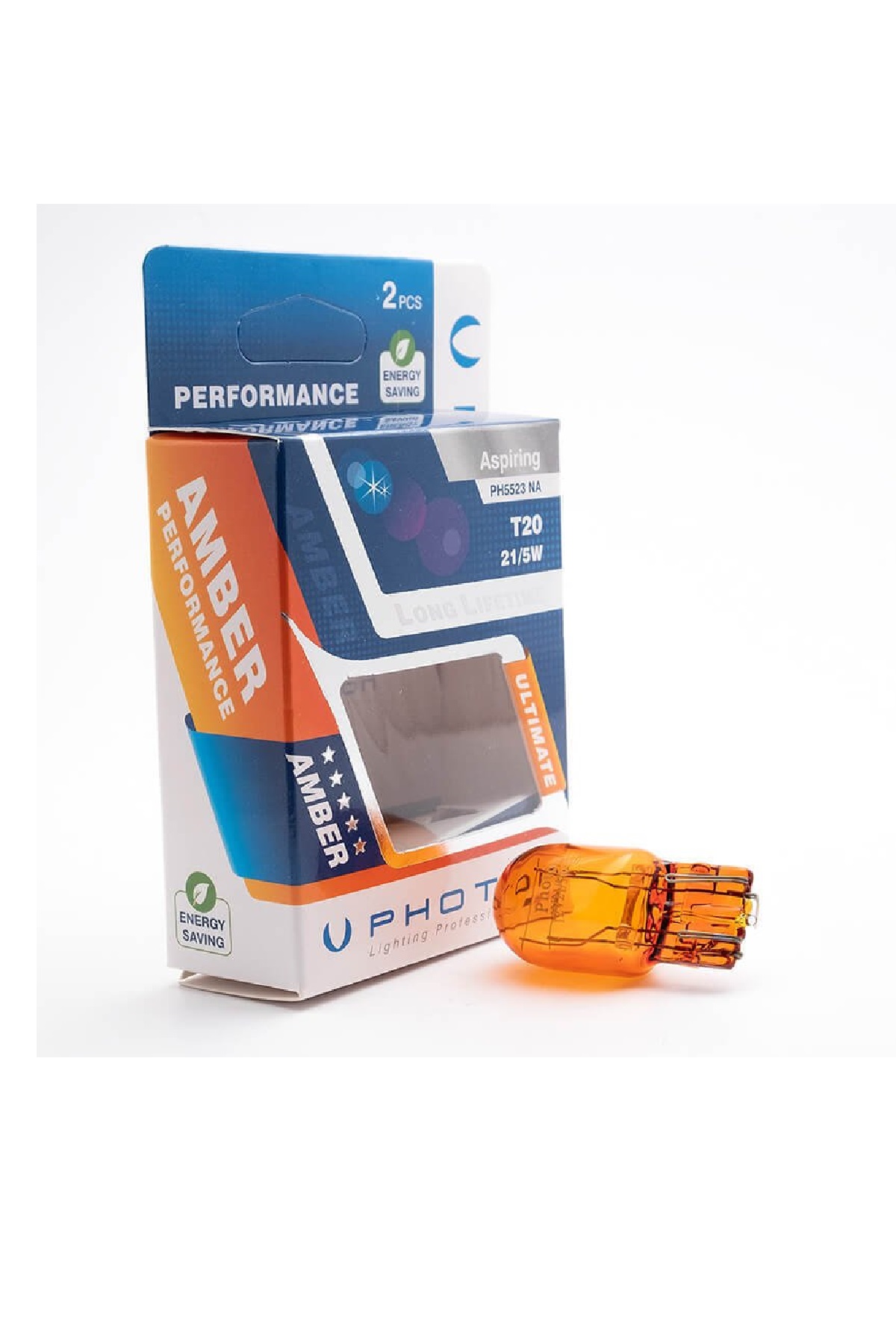 Photon Park Ampulü Dipsiz T20 21/5w 12v Çift Devre Naturel Amber