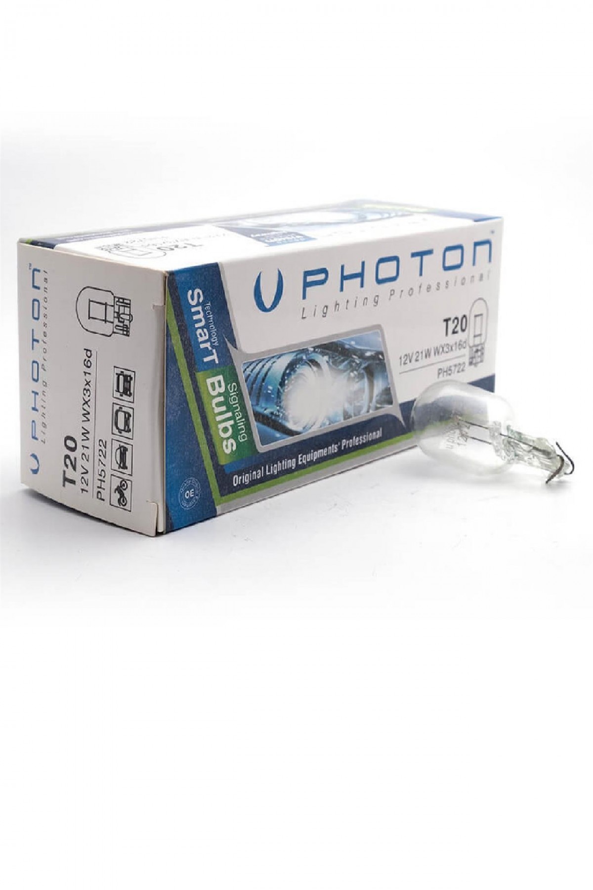Photon Stop Ampulü Dipsiz T20 21/5w 12v Çift Devre Honda Foresight Fes 250
