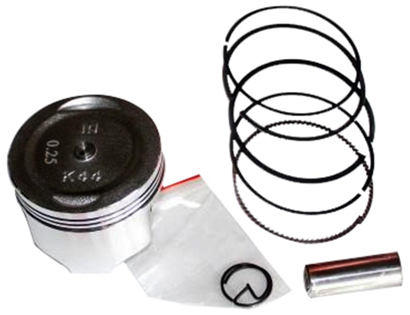 Piston Segman Takımı Std + 0,25 Mm Honda Alpha 110 Piston Segman Takımı Std + 0,25 Mm Honda Alpha 110