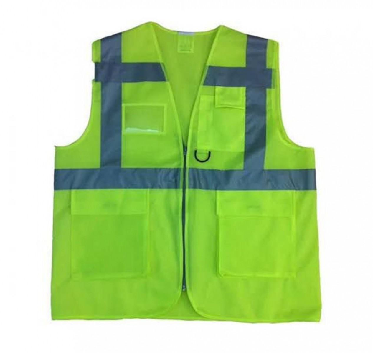 Proofmoto Yelek Reflektörlü Cepli Neon Sarı X-large