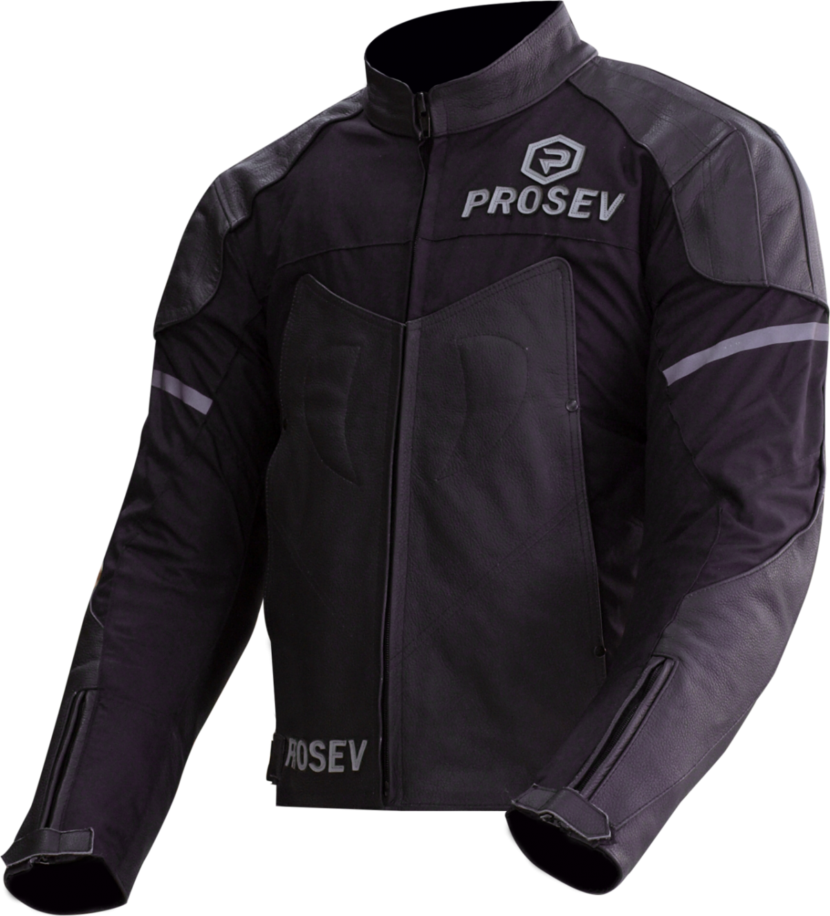 Prosev 4 Mevsim Mont Siyah 104 Black Kıng [small Beden] Deri - Tekstil