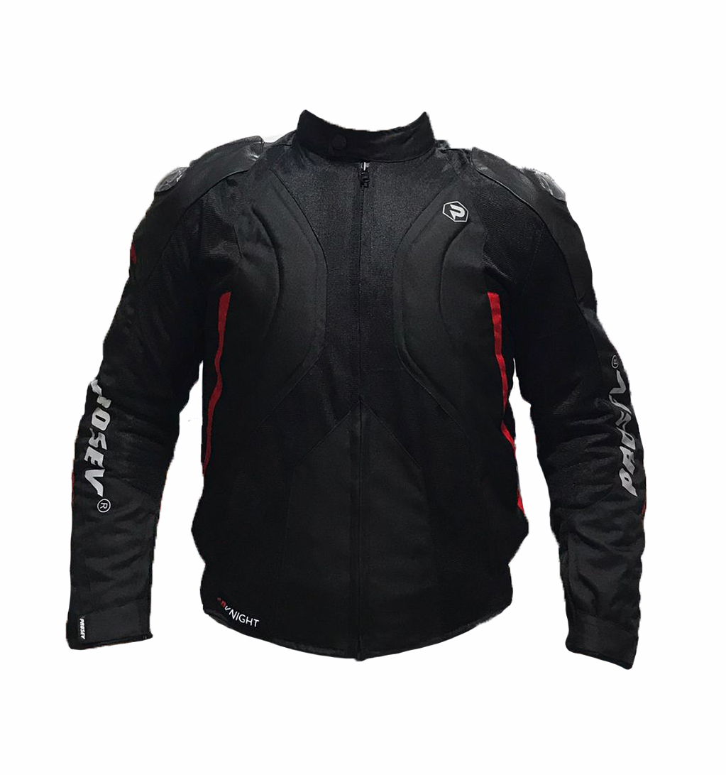Prosev Hörgüçlü Motosiklet Montu 195 Kırmızı-siyah [x-small Beden]