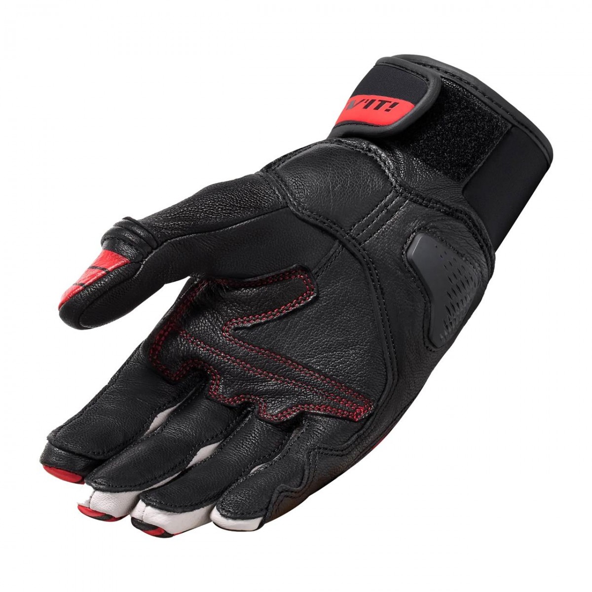 Revıt Energy Yazlık Deri Eldiven Siyah-neon Kırmızı Revıt Energy Yazlık Deri Eldiven Siyah-neon Kırmızı