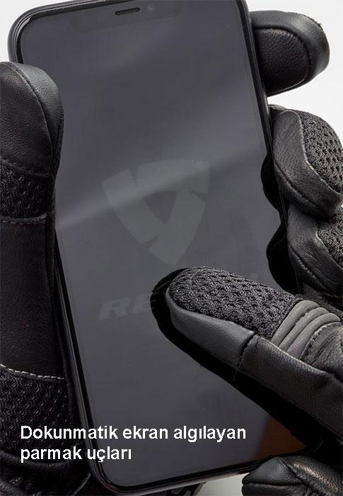 Revıt Sand 4 Yazlık Eldıven Siyah