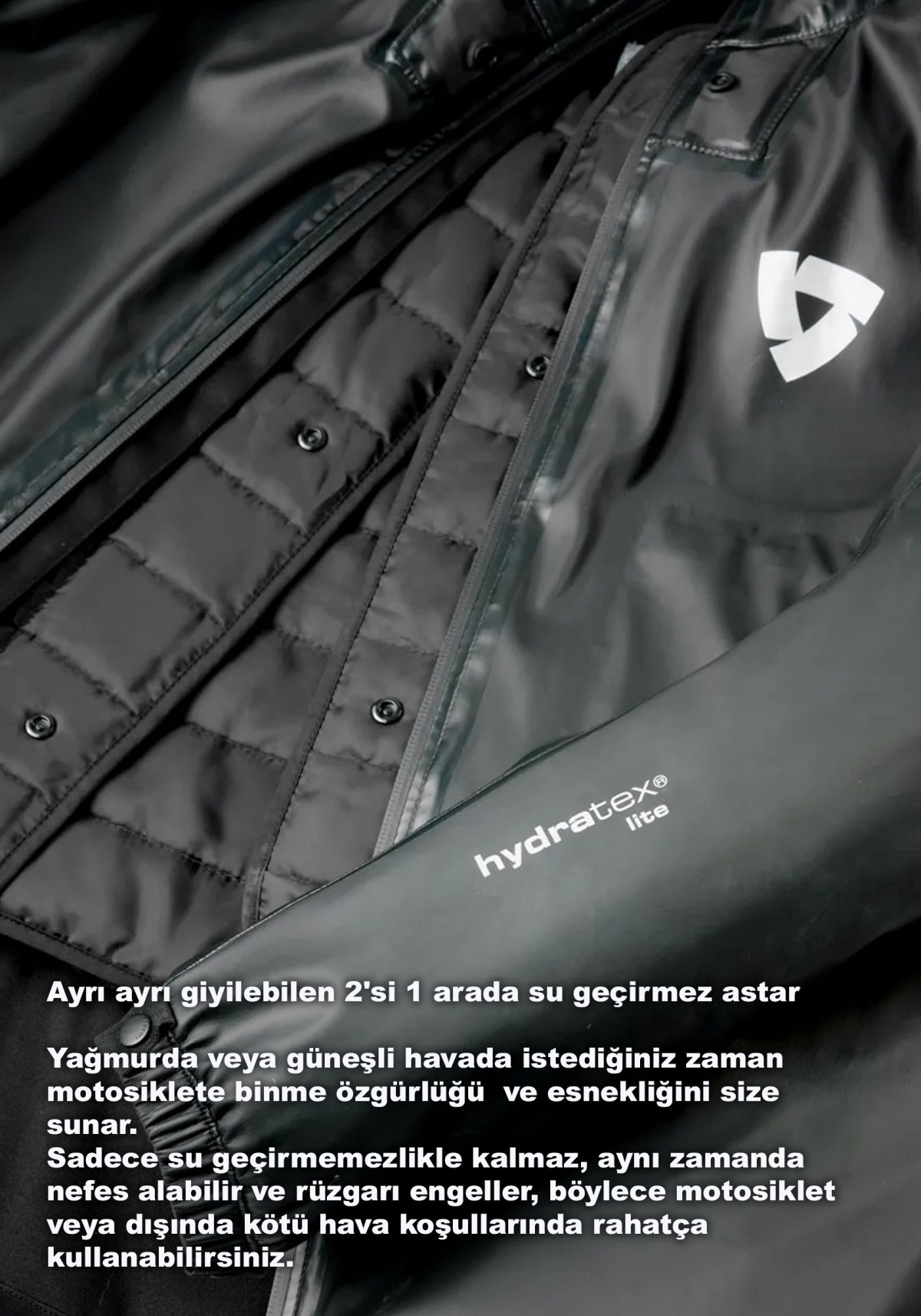 Revıt Tornado 4 H2o Mevsimlik Mont Siyah Antrasit
