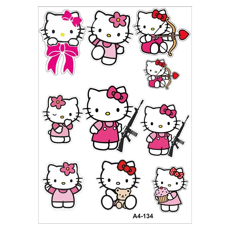 A4 Sticker 134 Tek Paket Çoklu Sticker