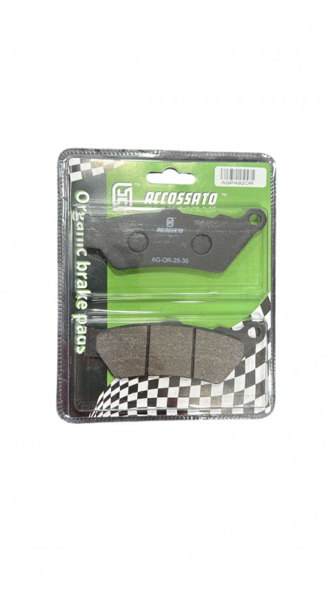Accossato Organik Fren Balatası Agpa920or Bmw F650 800 Gs K 1600 Aprılıa 650 Pegaso Cfmoto Nk400 Nk650 Mt650 106 209/2