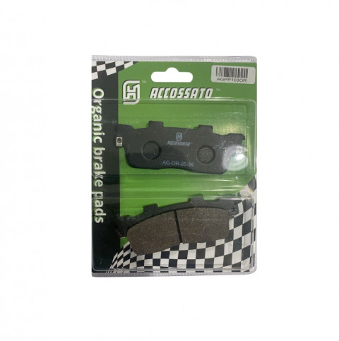 Accossato Organik Fren Balatası Agpp103or Kymco People Downtown 200 300i Gtı 498