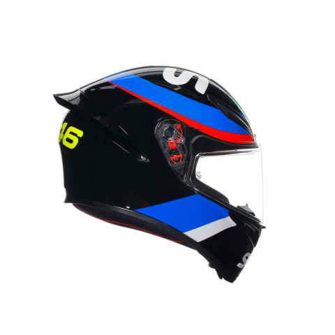Agv K1 S Kapalı Kask Vr46 Sky Racıng Team Siyah-kırmızı