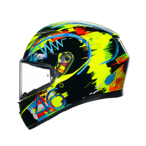 Agv K3 Kapalı Kask Rossı Wınter Test 2019 LARGE