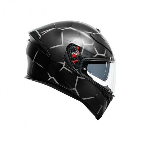 Agv K5 S Kapalı Kask Vulcanum Gri